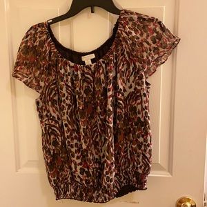 Short sleeved blouse